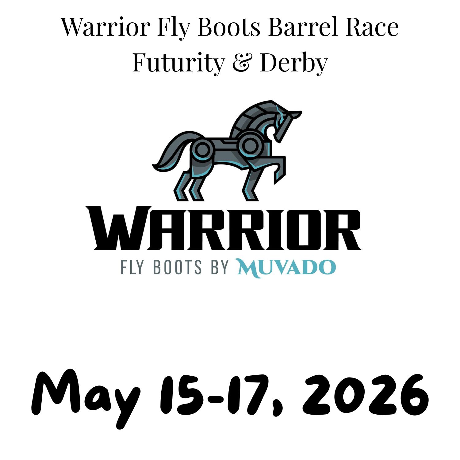 WARRIOR FLY BOOTS BARREL RACE